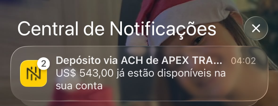 Comprovante de payout em mesa proprietária